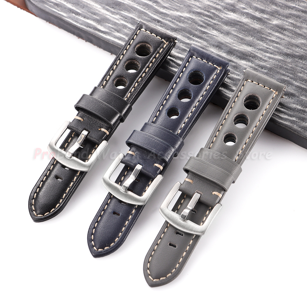 Cowhide Watch Strap Bracelet V - đánh giá và giá Vintage Fashion Tags
