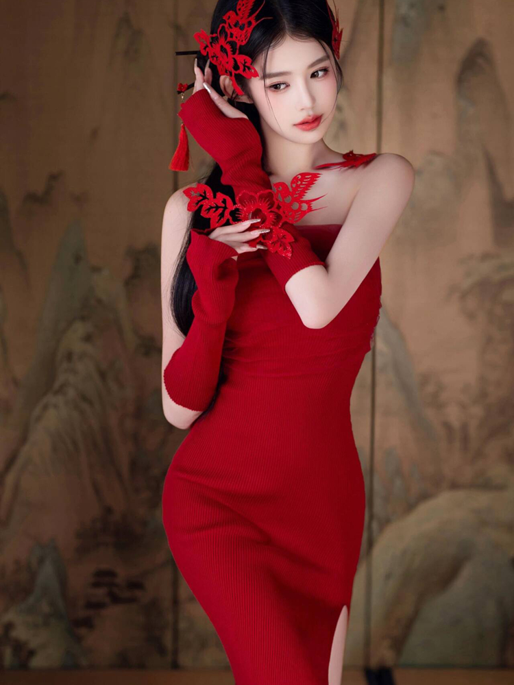 New 2026 Red Vintage Style  Pr - đánh giá và giá Vintage Fashion Theme