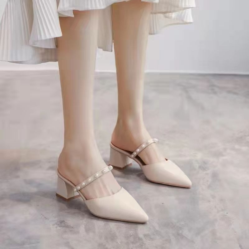 Women's Vintage Pointed Toe Mu - đánh giá và giá Vintage Fashion Heels