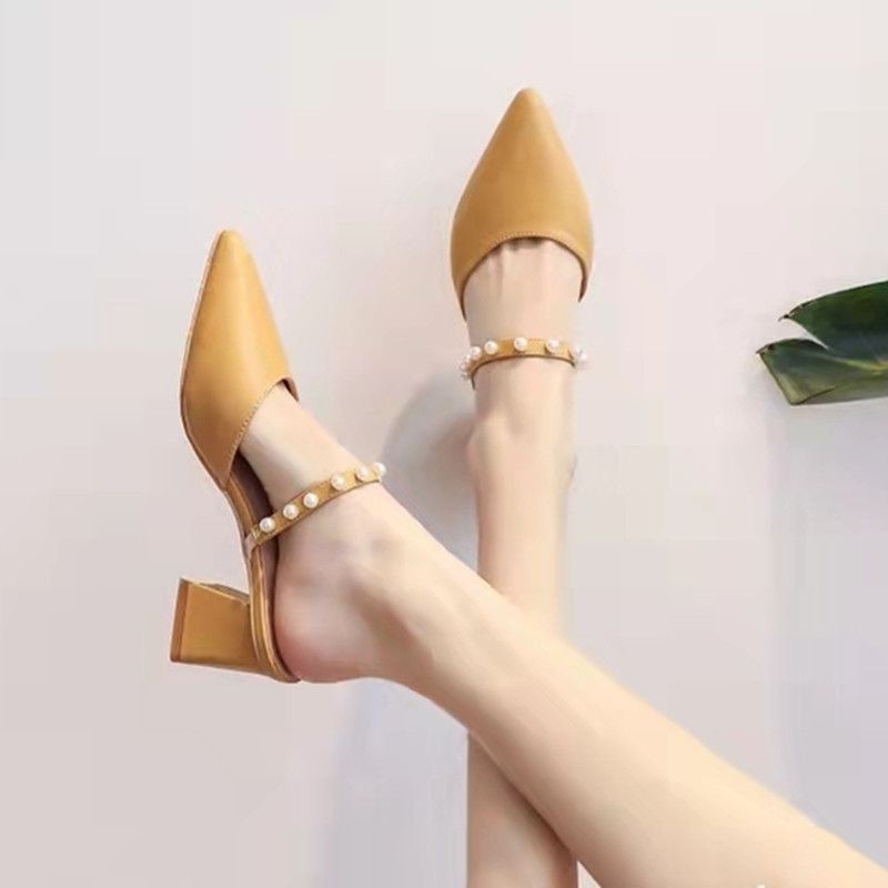 Women's Vintage Pointed Toe Mu - đánh giá và giá Vintage Fashion Heels