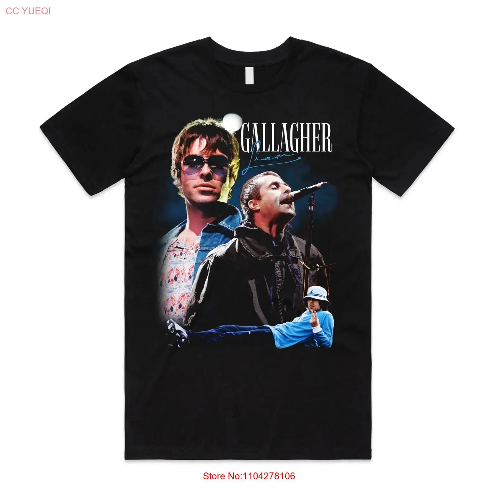 Liam Gallagher Homage T shirt  - đánh giá và giá Vintage Fashion Eu